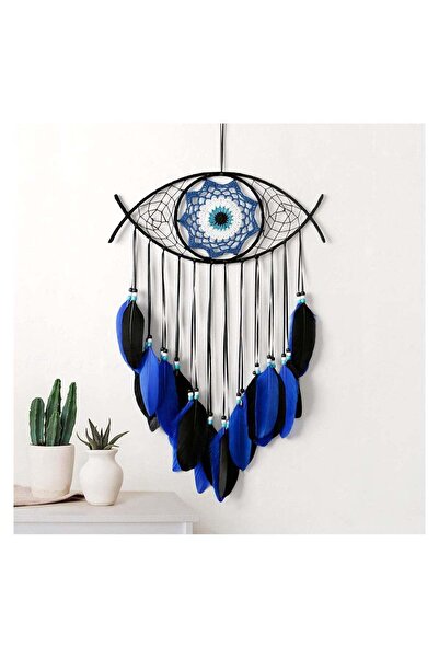 RATSAW Dream Catcher Handmade Macrame Eye Wall Hanging for Boho Room House De...