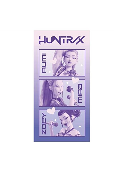 Netflix KPop Demon Hunters Huntrix microfibre towel