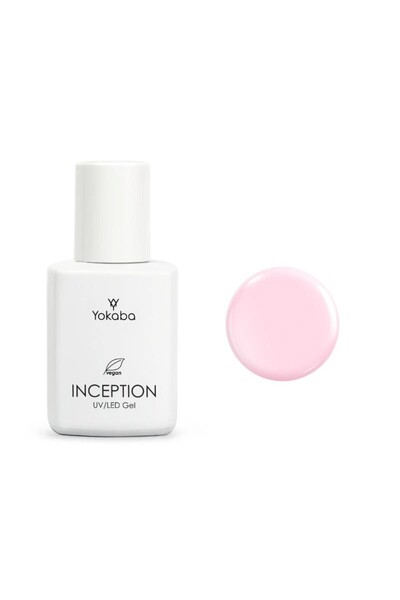 YOKABA Inception UV/LED Gel de construcție autonivelant pentru unghii - 07 Ro...