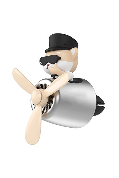 Teno ® Car Aroma Diffuser Bear with Hat, Kit with 2 Fragrances