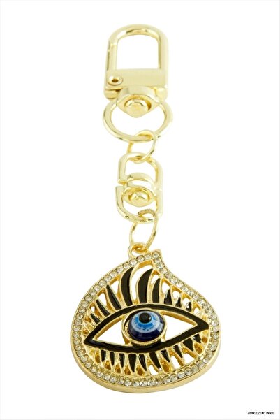 ZERO LAND Zngzrmll Eye Stone (05749) Keychain Yellow