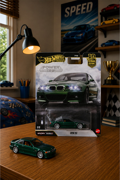 HOT WHEELS BMW M3 Car Culture Power Trip Premium Oyuncak Araba