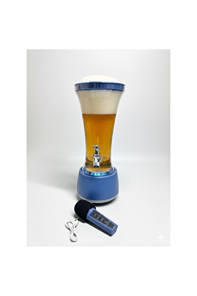 MACVI ® 3-in-1 Beverage Dispenser 1.5L with Bluetooth Speaker, Karaoke Mic & ...