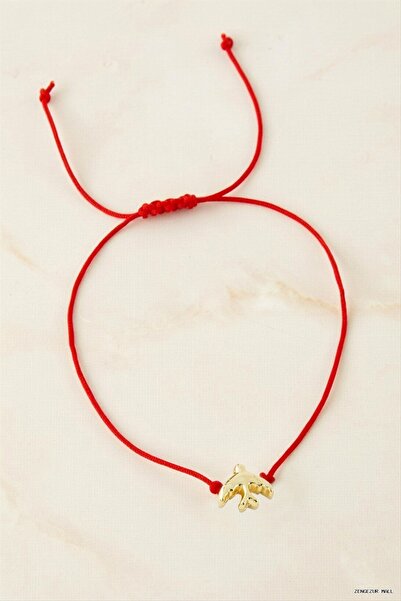 ZERO LAND Zngzrmll Swallow Macrame Rope (11834) Bracelet Red