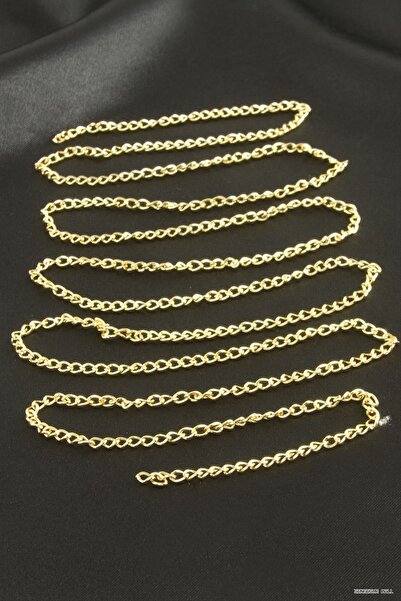 ZERO LAND Zngzrmll 3 mm Flat Chain 1 (05628) Meter Yellow