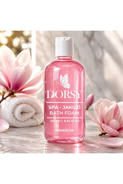 DORSY Manolya Kokulu Jakuzi Masaj ve Banyo Köpüğü 250 ml