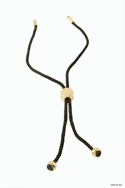 ZERO LAND Zngzrmll Elevator Rope Wristband 1 (11828) Piece Black