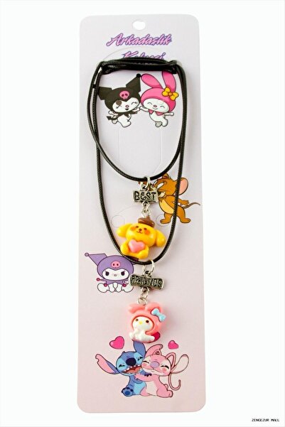 ZERO LAND Zngzrmll Çzgflm Character Friendship Necklaces -Couple (12644) Neck...