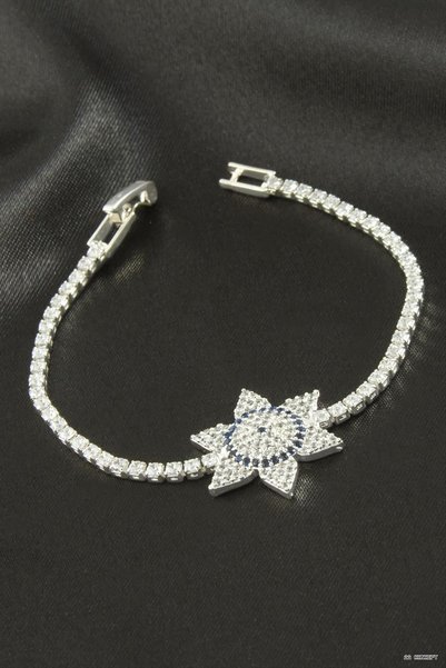 ZERO LAND CONCEPTA Children's Bracelet with Star-Shaped Zircon Stones, 16 cm ...