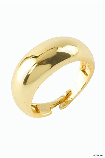 ZERO LAND Zngzrmll Oval Joint (12557) Ring Yellow