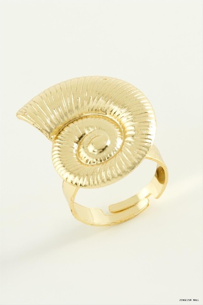 ZERO LAND Zngzrmll Flower Metal (14417) Ring Yellow