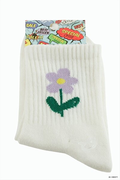 ZERO LAND Aconcept Papatya College Socks (10903) 8X28 Lilac