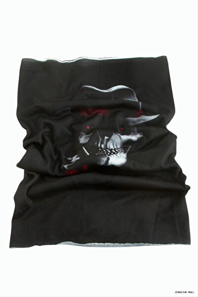 ZERO LAND ZNGZRMLL Baff cu model craniu (10725) Guler negru