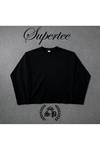 StartMore Long Sleeve Düz Baskısız Uzun kollu T-Shirt Vintage Y2K Harujuka top1