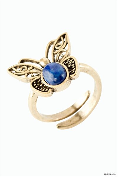 ZERO LAND Zngzrmll Authentic with Natural Stones (12853) Ring Lapis