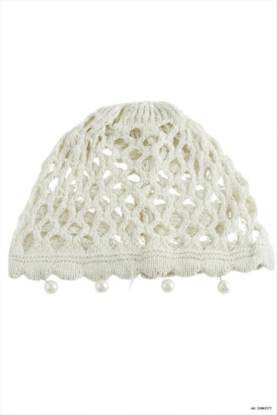ZERO LAND Concepta Women's Summer Braided Pearl Mesh Bohemian Bonnet Headgear...