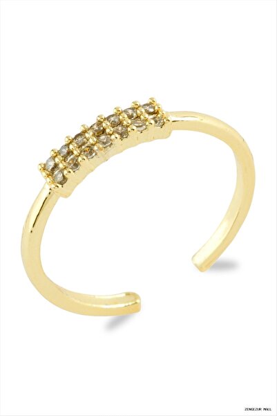 ZERO LAND Zngzrmll Rectangular Stone (23106) Ring Yellow