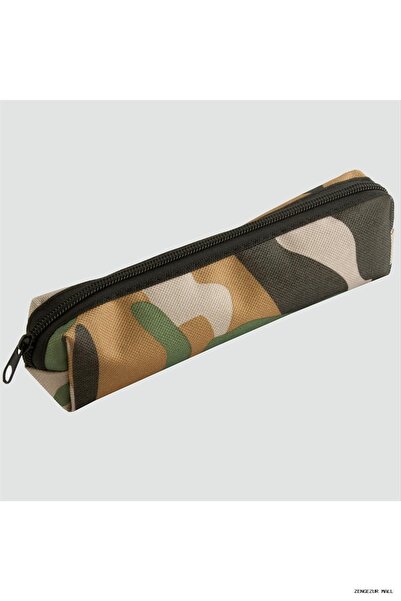 ZERO LAND Zngzrmll Soldier Patterned Pen Holder (21039) Wallet Brown