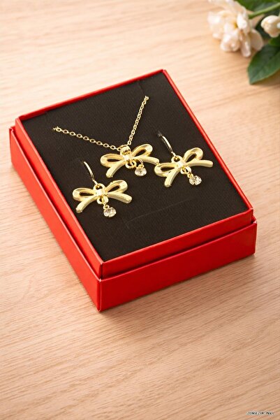 ZERO LAND Zngzrmll Fiyong Boxed Necklace (24231) Set Yellow