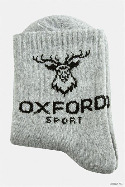 ZERO LAND Zngzrmll Geyik College Socks (20208) 8X28 Gray
