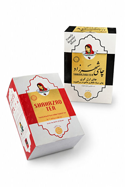 SHAHRZAD Karma İkili Çay Paketi (1 Adet Kokulu + 1 Adet Kokusuz) 2x500 gr
