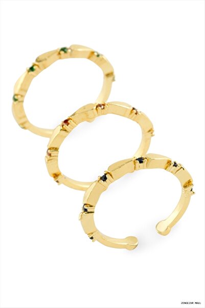 ZERO LAND Zngzrmll Drop Stone (23104) Ring Yellow