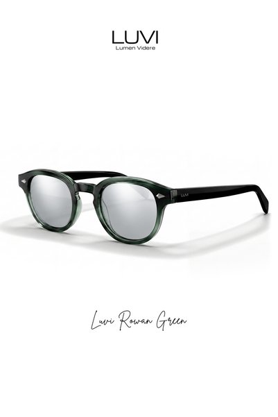 Lumen Videre Luvi Aurel Green Uv400 Sunglasses – Choose Your Favorite Lens
