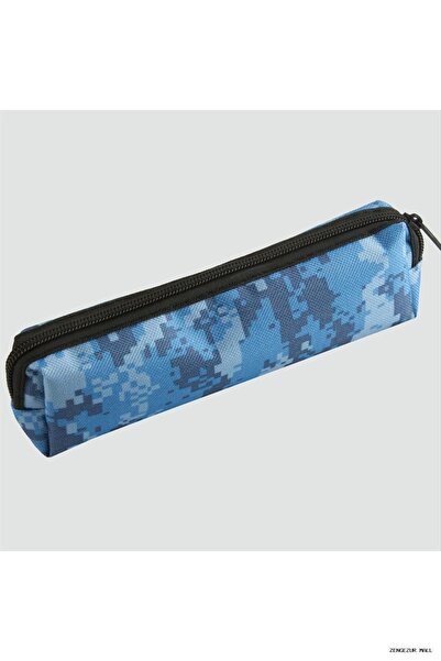 ZERO LAND Zngzrmll Maze Patterned Pen Holder (21041) Wallet Blue
