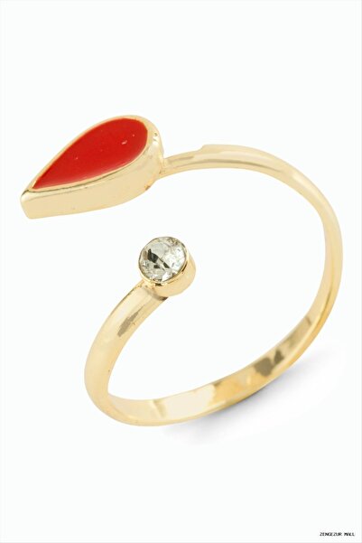 ZERO LAND Zngzrmll Drop Stone Enamel (23112) Ring Yellow