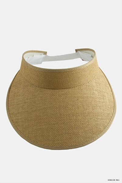 ZERO LAND Zngzrmll Straw Tennis Cap (15639) Brown