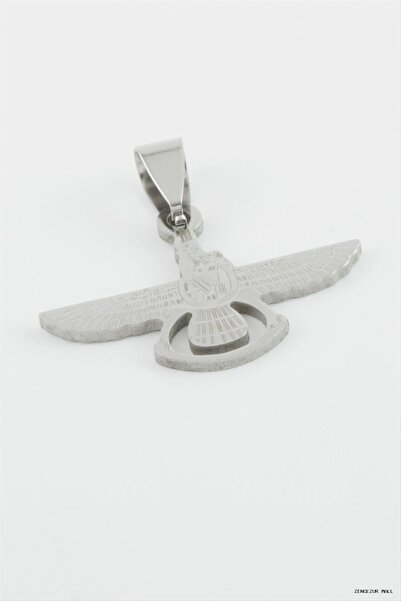 ZERO LAND Zngzrmll Bird Steel Pendant 3 cm (20531) Silver Color