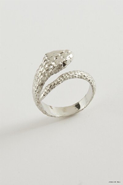 ZERO LAND Zngzrmll Snake Metal Ring (31648) Silver Color