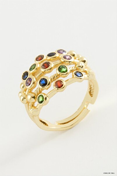 ZERO LAND Zngzrmll Dotted Stone (25133) Ring Yellow