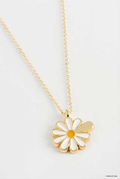 ZERO LAND Zngzrmll Daisy Pendant (32523) Necklace Yellow