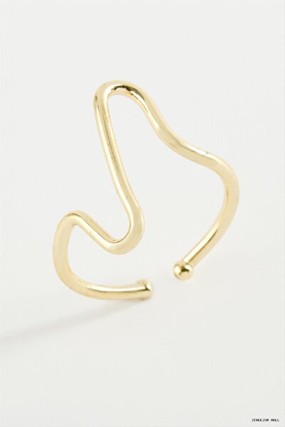 ZERO LAND Zngzrmll Zigzag Metal (30039) Ring Yellow