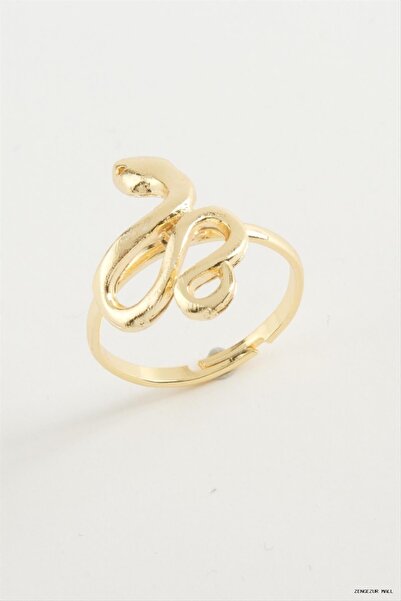ZERO LAND Zngzrmll Snake Metal (31639) Ring Yellow