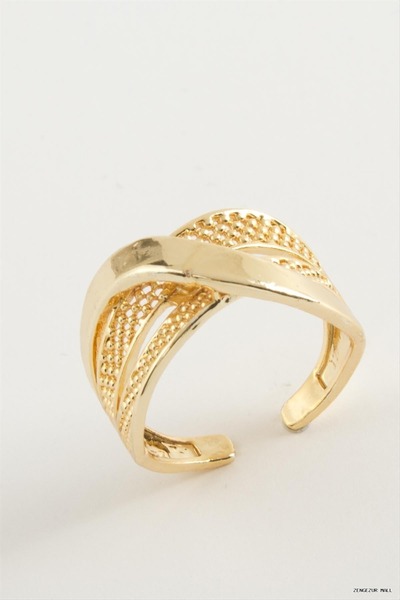 ZERO LAND Zngzrmll Metal with Wrap (31633) Ring Yellow