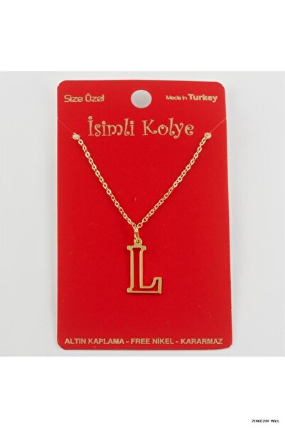 Generic Brand Zngzrmll Solid Brass (34040) Letter Pendant