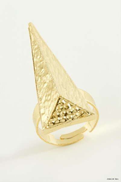 ZERO LAND Zngzrmll Pyramid Metal (30503) Ring Yellow