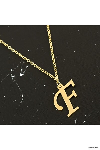 ZERO LAND Zngzrmll Solid Brass (33955) Letter Pendant