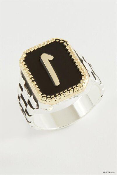 ZERO LAND Zngzrmll Elif Metal Men's Ring (33843) Yellow 20