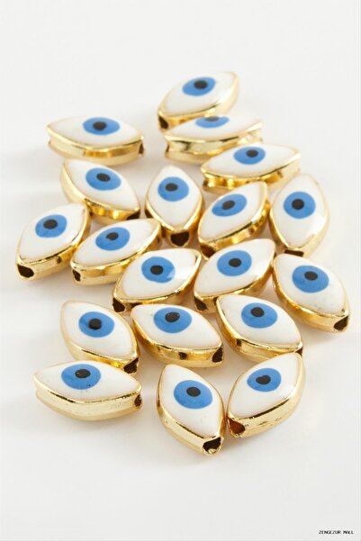 ZERO LAND Zngzrmll Eye Enamel Bracelet and Pendant Horse 1 (30736) Piece White