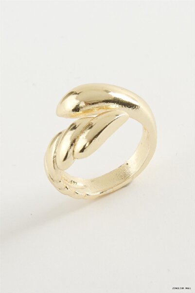 ZERO LAND Zngzrmll Twisted Metal (31614) Ring Yellow