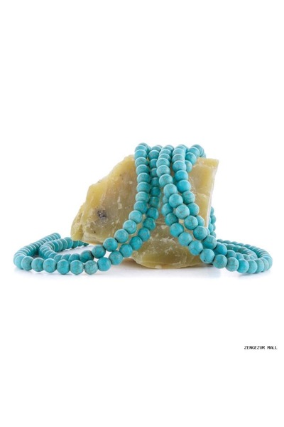 ZERO LAND Zngzrmll 10 mm Turquoise (33027) Stone Blue