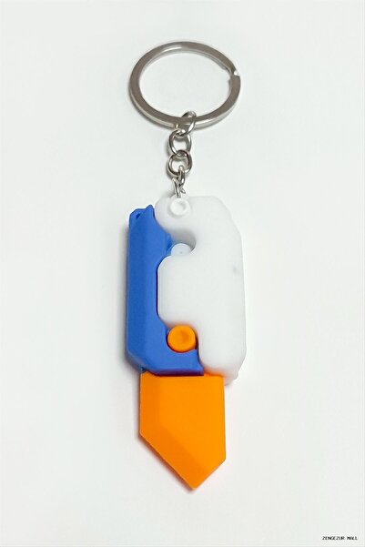 ZERO LAND Zngzrmll Knife Silicone (30629) Keychain White