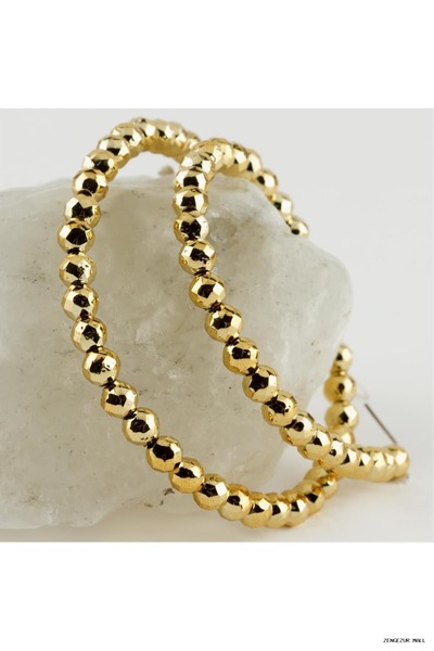 ZERO LAND Zngzrmll 6 mm Faceted Hematite (34125) Stone Yellow