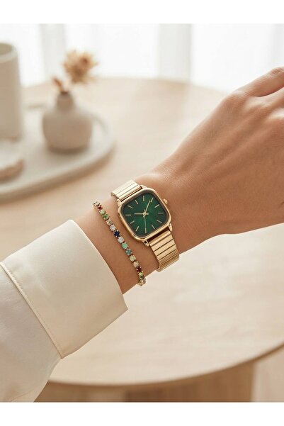 Feronnucci Women's Wristwatch Colorful Dial Metal Band Stylish Elegant Bracel...