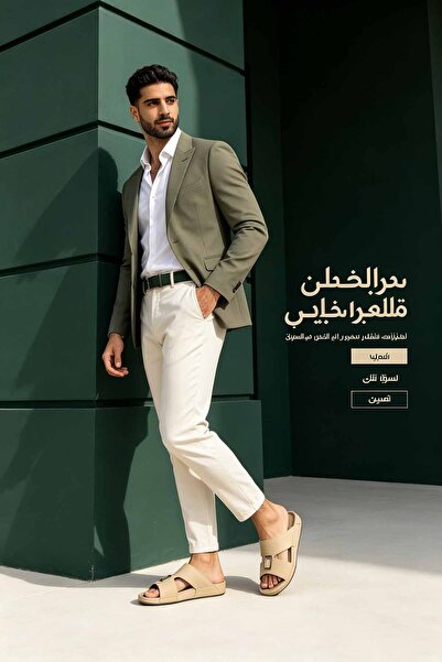 SoftSole KSA صنادل رجالية عملية، مزودة بمشبكين قابلين للتعديل، نعل سميك مبطن ...