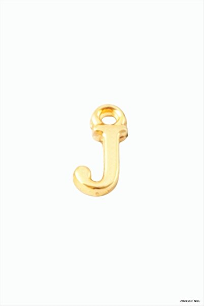 ZERO LAND Zngzrmll Yellow Color Tassel Tip (53624) Letter J