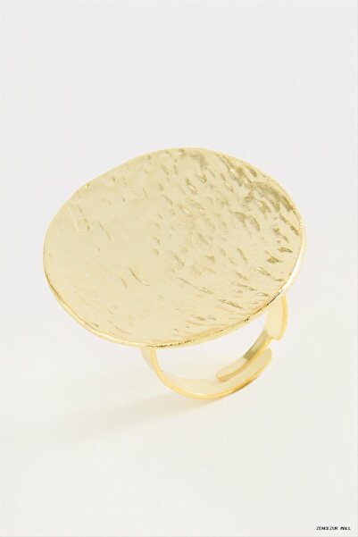 ZERO LAND Zngzrmll Oval Metal (54433) Ring Yellow